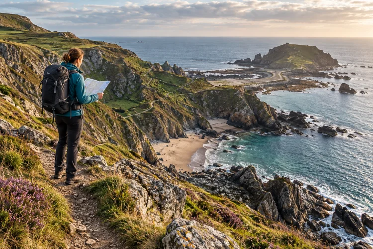 Advanced Route Planning for Cliffs, Beaches and Coastal Trails